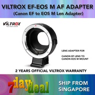 Viltrox EF-EOS M Auto Focus Lens Adapter (Use EF / EF-S Lens on EF-M EOS M camera)