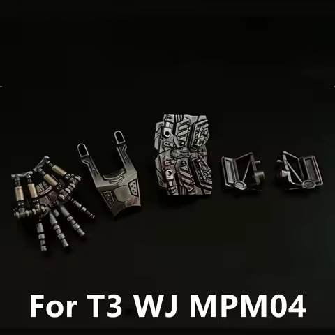 Mirror Chest Filler Abdominal Waist Replacement Parts Upgrade Kit for WJ MPM04 T3 OP Commander Black