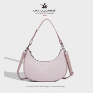 David Jones Paris Women's Pu Leather Crossbody Bag Handbag Women