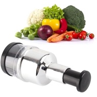 Onion Chopper Manual Vegetable Chopper Onion Press Stainless Steel Manual Food Chopper Suitable for 