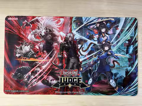 YuGiOh K9 - # Lupus Playmat K9 - #17 Izuna K9 - #17 "Ripper" TCG Mat EX "Werewolf" CCG Trading Card 