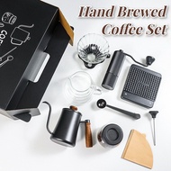 5/7PCS Hand Brew Coffee Set Portable Outdoor Hand Grinder Coffee Maker DIY Coffee Lover Perfect Gift