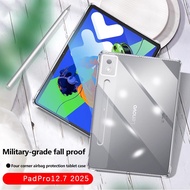 Transparent Clear TPU Soft Case For Lenovo Xiaoxin Pad Pro 12.7 TB-375FC 2025 P12 Pro 12.7 M10 Plus 