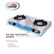 Kyowa KW 3502 Gas Stove (Double Burner)