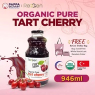 REGEN 100% Organic Tart Cherry Juice 946ml – High antioxidant, Support General Health