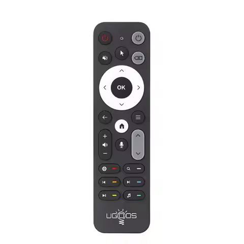 E-Easy To Use-UR02 Bluetooth Voice Remote Control Replacement For UGOOS AM8 PRO AM6B AM6 PLUS X4 X4Q