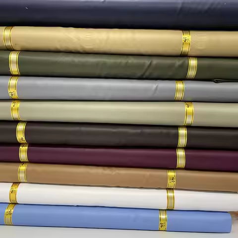 Premium African Men's Suit Fabric 5 Yards, Cashmere Wool & Cotton Blend TR Cloth for Tailoring Luxur