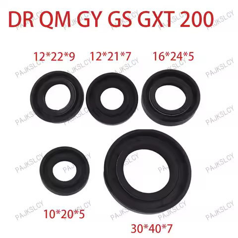 Engine Full Complete Oil Seals For Qingqi For Suzuki DR200 QM200 GY200 GS200 GXT200 DR QM GY GS GXT 