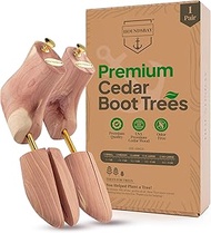 HOUNDSBAY Boot Tree, Cedar Boot Trees for Men, Boot Shoe Tree, Shoe & Boot Trees, Shoe Trees for Boo