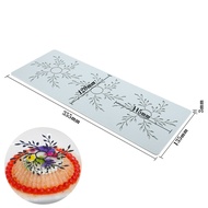 banana cake egg tart Selebriti bersih Bogus College Lace Garland Silicone Mould Hollow Chip Blood Si