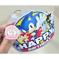 Sonic Birthday Hat