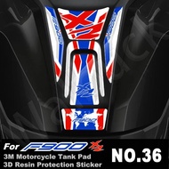 3D Motorcycle Fuel Tank Pad Sticker Gas Oil Cover Decal Protector Accessories Waterproof For F900XR 