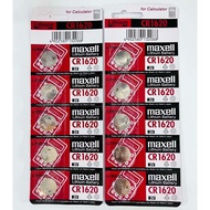 CR1620 3V Maxell Original Lithium Button Cell Battery
