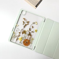生如夏花手工押花iPad殼 iPad Air 11寸 13寸 iPad Pro 11寸 13寸