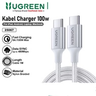 UGREEN - UGREEN USB CABLE C TO C 100W NYLON
