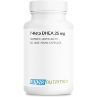 Supersmart - 7-Keto DHEA Supplement 25 mg - Natural DHEA Metabolite | Non-GMO & Gluten Free - 150 Ve