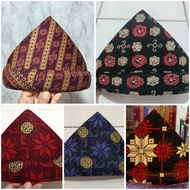 Traditional hat for teenagers adult batik songket tanjak