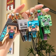 GANTUNGAN Keychain Creeper Technoblade Steve Dream Axolotl Notch CuteKeychain