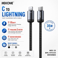 Wekome WDC-33 Fast Charging Cable Wekome Type C To Lightning PD 35W Type C Data Cable