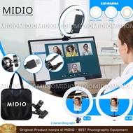 MIDIO PENJEPIT BESI ALUMINIUM SPIGOT PLUS RINGLIGHT LAMPU ZOOM