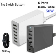 Multi USB Charger Station Quick USB Charging Dock Phone Wall Charger for Universal Smart Mobile Phon