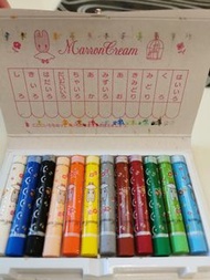 全新絕版 Marron Cream 茉莉兔 蠟筆 crayon