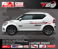 sticker mobil ignis sticker mobil suzuki ignis sticker mobil ignis keren sticker motif variasi body