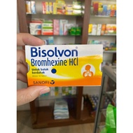 Bisolvon Tablet 10'S - Obat Batuk-Batuk Berdahak-Pengencer Dahak