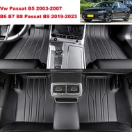 Customized Full Coverage Car Floor Mat for Vw Passat B5 2003-2007 B6 B7 B8 Passat B9 2019-2023 Inter