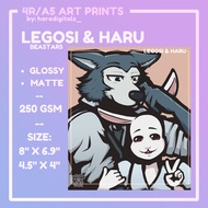 BEASTARS Art Prints | by haredigitals_