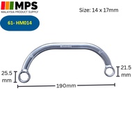 REMAX 10-22mm Half Moon Offset Wrench / 12 point offset wrench / double end spanner / ring spanner /
