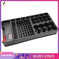 [xinhuan75l.] Battery Storage Organizer Holder with Tester Battery Case Box Holders with Battery Che