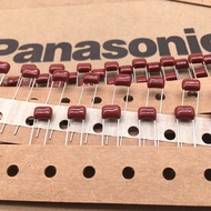 Ready stock* 1pcs Panasonic 63V 1nf 1.5nf 3.3nf 4.7nf 8.2nf 10nf 15nf 22nf 33nf 47nf 68nf 82nf 0.1uf