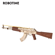 Robotime 3Dไม้ของเล่นแบบจำลองปริศนาสำหรับเด็ก