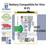 Battery compatible B-Y1 B Y1 for Vivo Y02T / Y35 2020 Grade Premium High quality batteri [ Fix Mobil