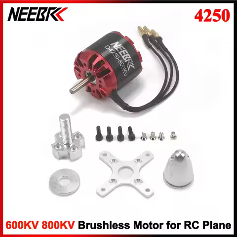 NEEBRC 4250 600KV 800KV Outrunner Brushless Motor 3-7S for RC FPV Drone Fixed-wing Multicopter Quadc