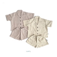 SHOPBYAUNTY - Azzam Linen Set 1y 2y 3y
