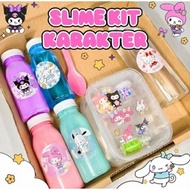 CUTE CHARACTER SLIME KIT BY SLIME_BINTARO SLIME KIT ANTI-FAIL CUTE SLIME KIT