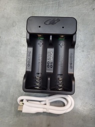 ⭐️全新現貨⭐️21700/18650/26650/26700充電器/叉電器/可單獨獨立充一粒或二粒電池/USB頭充電/智能自動LED燈顯示充滿/由紅色燈轉黃色燈/3.7V/21700/18650/2