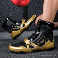 Outdoor Sports Boxing Training Shoes Boxing Boots Men Women Shoes Wrestling Shoes Fighting Shoes