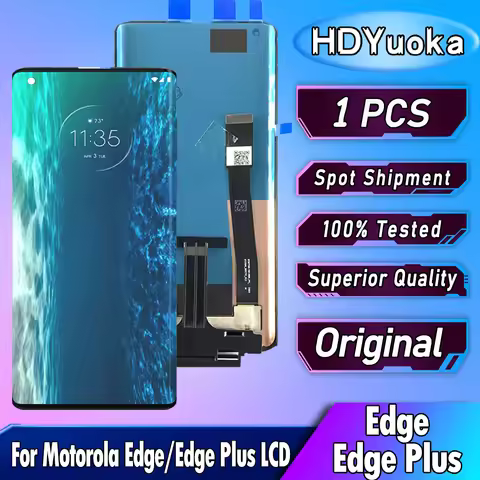 6.7" Original For Motorola Moto Edge XT2061-3 Lcd Touch Screen Digitizer For Moto Edge Plus Display