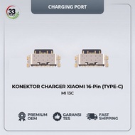 MI 13C Type-C 16Pin Charger Connector ComponentOriginal
