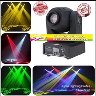 Mini Moving Head Light 30/35 Watt led spot 7gobo variasi warna original