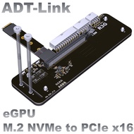 [Customization] Adt-link R3G Notebook Graphics Card External External to M.2 NVMe PCIe3.0/4.0 x4 Docking Station Support Intel NUC Motherboard, STX Motherboard, ITX Motherboard Full Speed