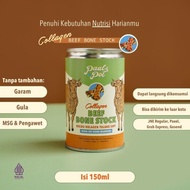 Paul n Pot BEEF Bone Stock Collagen 150ml Halal Collagen BEEF Bone Broth Paulnpot Broth Sari GTM