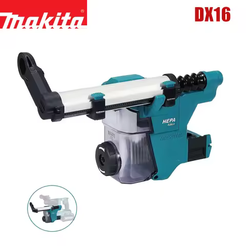 Makita DX16 Dust Collector HEPA Filter Compatible With DHR183 HR010G Cleaning System Concrete Drilli