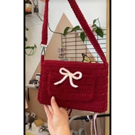 Knot and co. | Book sleeve bag | Book Cover | Handmade crochet | Size A5 (PO)