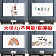 Cute Cat-1 New Style Lucky Cat Face surface Hanging type Chinese style tapestry TV Dust Cover Elasti