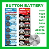 Original Battery BATERI BUTANG 2032 1620 1632 1616 2025 2016 CR1220 CR2450 bateri CR2032 1620 1632 1