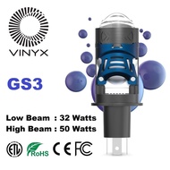 New VINYX GS3 GS2 H4 Projector H4 Mini Projector Lens Motorcycle Car Headlight Headlamp Biled ZE5 20